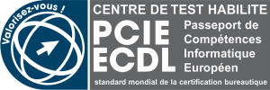 Centre habilité PCIE (PAsseport de Compétences Informatique Européen)